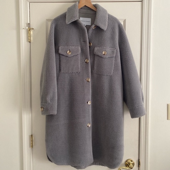Rebecca Minkoff Harper Teddy Coat - Picture 1 of 6